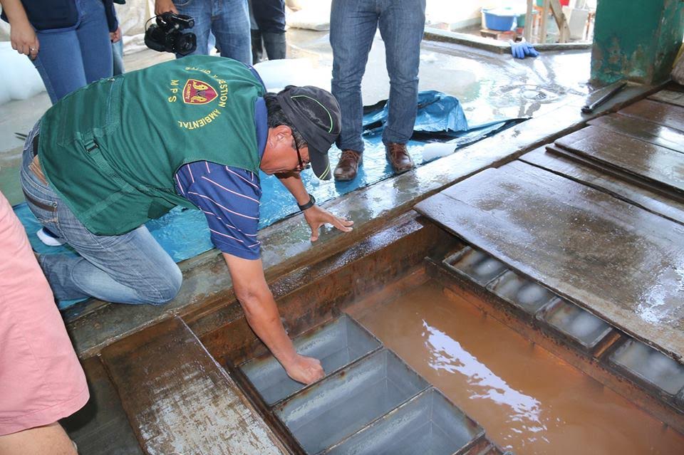 La MPS inspecciona fábrica de hielo y una piscina pública