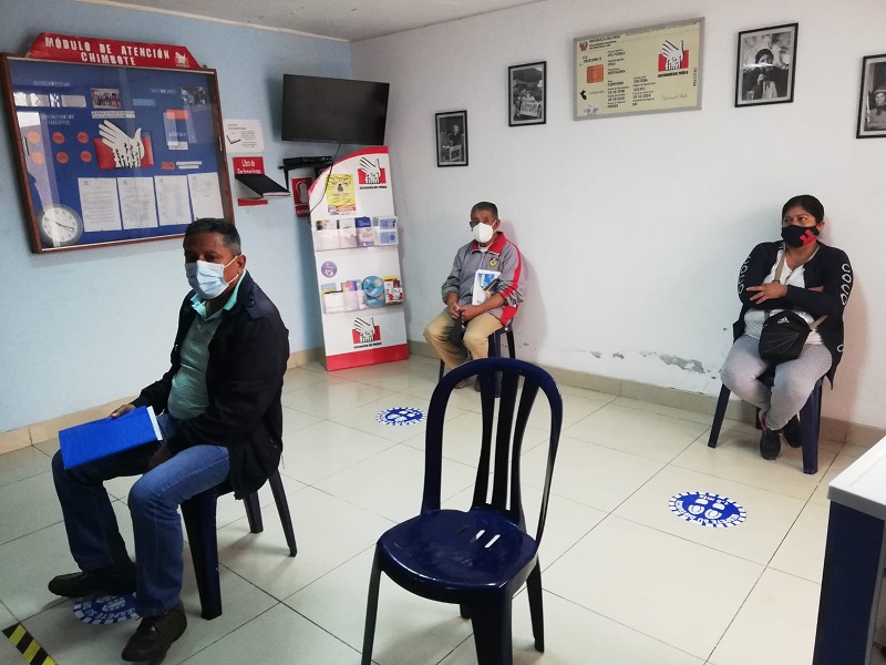 Defensoría: instituciones públicas de Chimbote deben contar con planes para evitar rebrote de covid-19