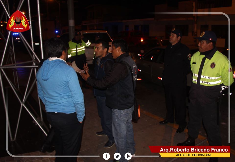 Municipalidad realiza operativo de control en locales nocturnos en Chimbote