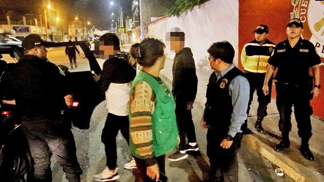 Chimbote: encuentran a menores en fiesta semáforo durante operativo