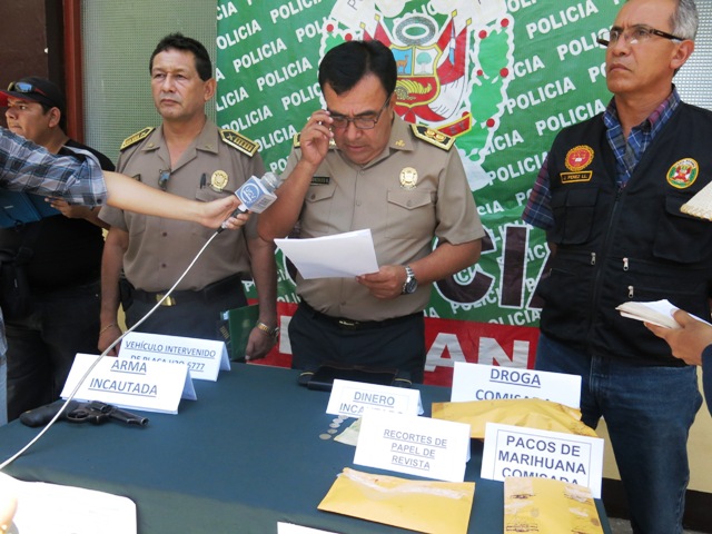 Intervienen a vendedor de droga con 117 gramos de marihuana en Nuevo Chimbote