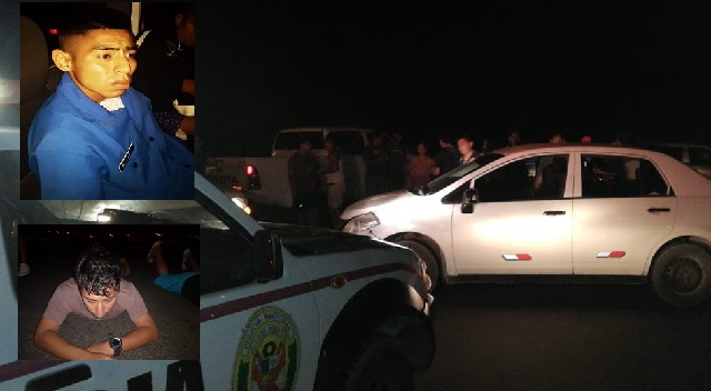 Agente de la Marina de Guerra cayó con droga en distrito de Nuevo Chimbote, se encontraba uniformado