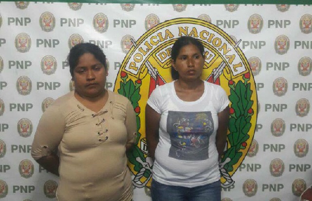 Descubren a 2 mujeres pretendieron robar prendas de vestir en la tienda Saga Falabella de Chimbote