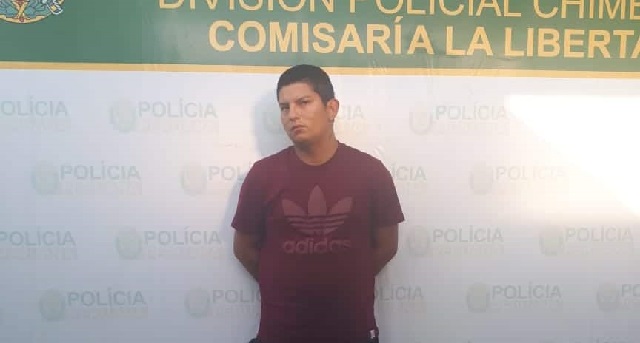 Policías detienen a sujeto que golpeaba a su pareja al interior de su vivienda en Chimbote
