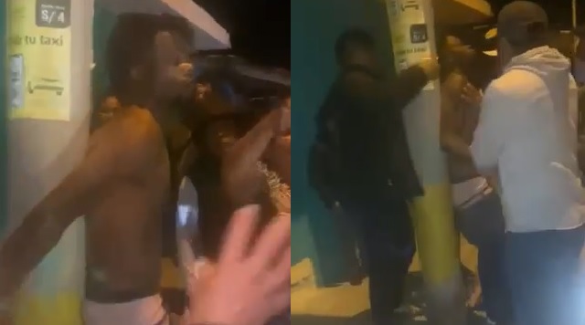 Pobladores de “Señor de los Milagros” atrapan y golpean a presunto ladrón en Chimbote