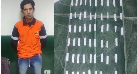 Agentes del Escuadrón de Emergencia intervienen a casmeño con droga en Chimbote