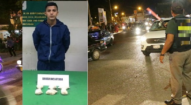 Intervienen a sujeto por presunta microcomercialización de droga en Nuevo Chimbote