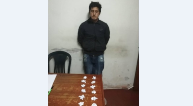 Policías intervienen a presunto microcomercializador de Pasta Básica de Cocaína en Nuevo Chimbote