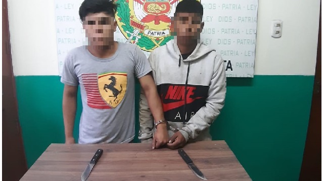 Cuchilleros fueron intervenidos por intento de homicidio en el distrito de Santa (Áncash)