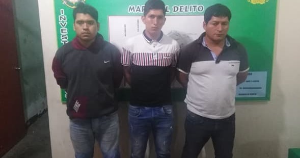 Intervienen a 3 sujetos y decomisan un kilo y medio de marihuana en operativo en distrito de Coishco
