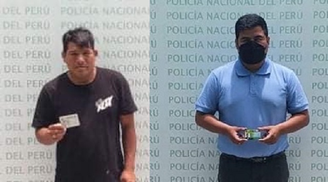 Dos choferes fueron intervenidos con licencias de conducir falsas en distrito de Santa