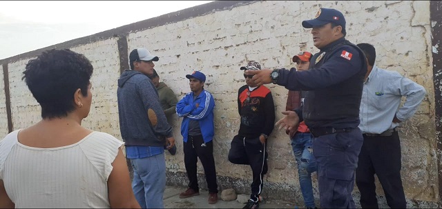 Intervienen a cinco sujetos sospechosos de haber robado a un transeúnte en Chimbote