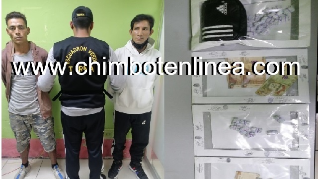 Colombiano fue intervenido con droga en el centro de Chimbote