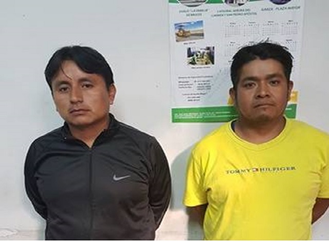 Intervienen a dos presuntos autores del asalto a una mujer en el frontis de Plaza Vea de Nuevo Chimbote