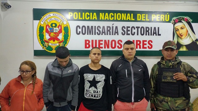 Cuatro colombianos son intervenidos por presunta violación de domicilio en Nuevo Chimbote