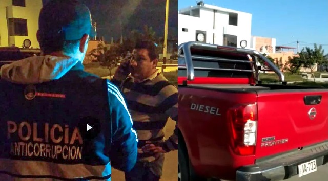Chimbote: detienen a seguridad del alcalde Roberto Briceño por uso irregular de camioneta del municipio