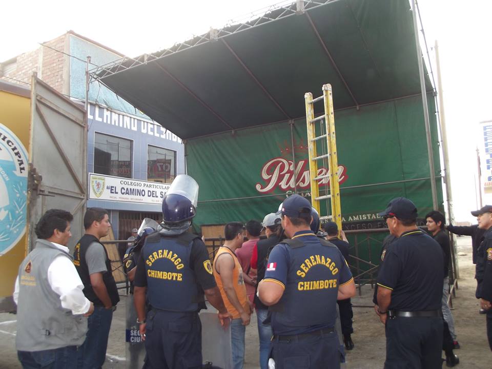 Chimbote: impiden realización de fiestas en vía pública