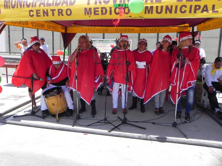Internos del penal de Cambio Puente participaron en concurso de villancicos 