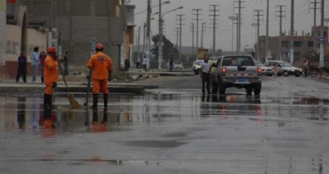    Seis casas resultan inundadas por obstrucción de dren en Aviación(Avance)