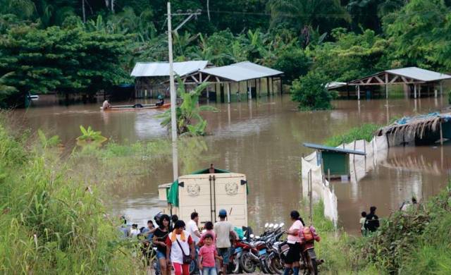 Campaña de solidaridad ante inundaciones en Madre de Dios