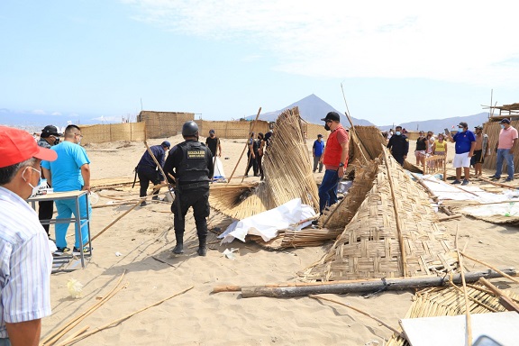 Chimbote: comuna otorgó tres días de plazo a invasores de terrenos frente a asentamientos Paraíso y Balcones  