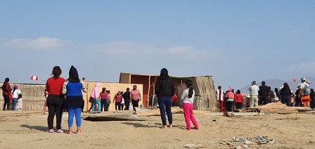 Desalojan a invasores que instalaron veinte ranchos en áreas comunes del A.H. Jerusalén