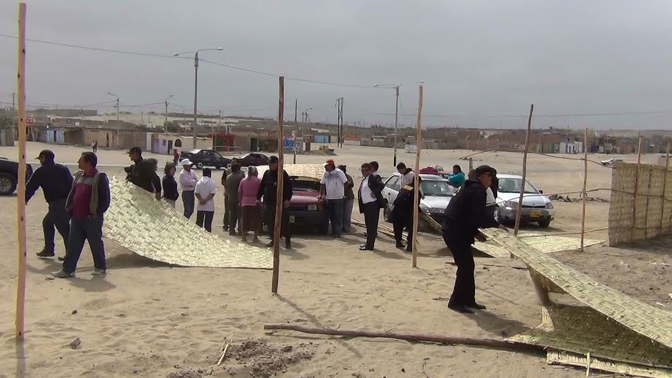 Nuevo Chimbote: familia vuelve a invadir terreno del futuro centro materno infantil 