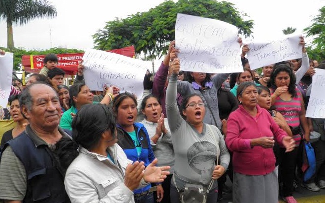  Más de un centenar de invasores de “Tierra Prometida” exigen lotización