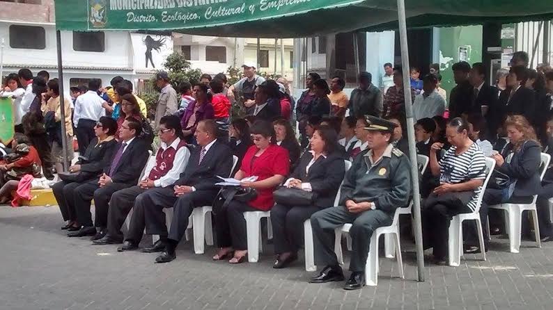 Autoridades ausentes en izamiento del Pabellón Nacional en Nuevo Chimbote