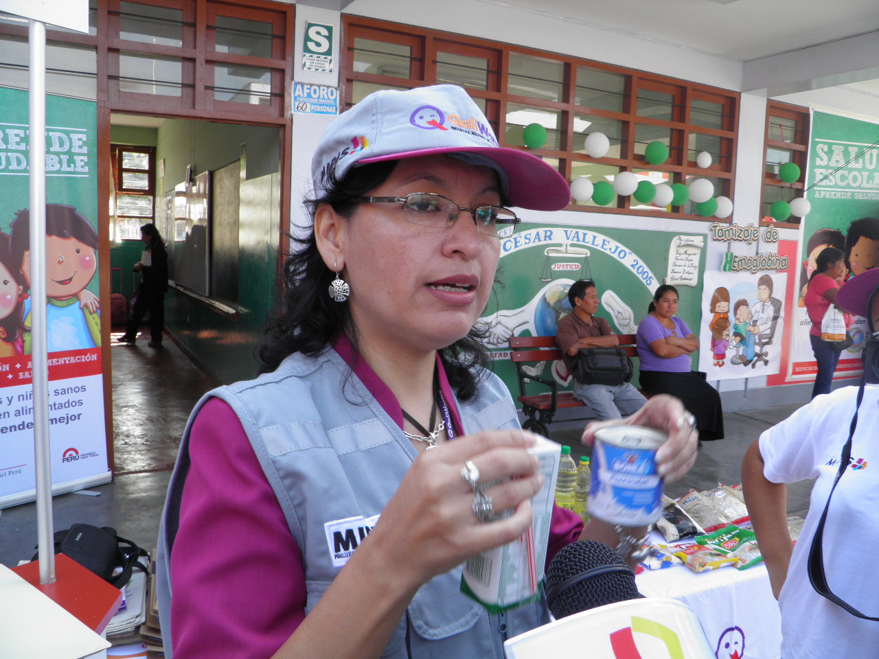 Chimbote: Jefa de Qali Warma asegura que con productos envasados no se afectará la salud de los escolares