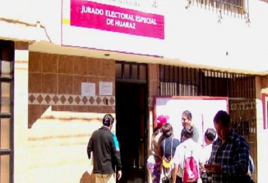 JEE de Huaraz informó en qué situación se encuentran listas de candidatos regionales