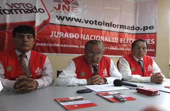 Cinco listas al Congreso de la República fueron declaradas improcedentes en Áncash