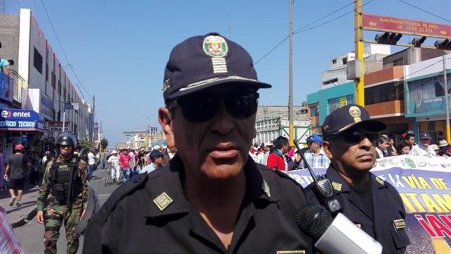Jefe policial de Chimbote dice que es “necesario” ampliación de estado de emergencia 