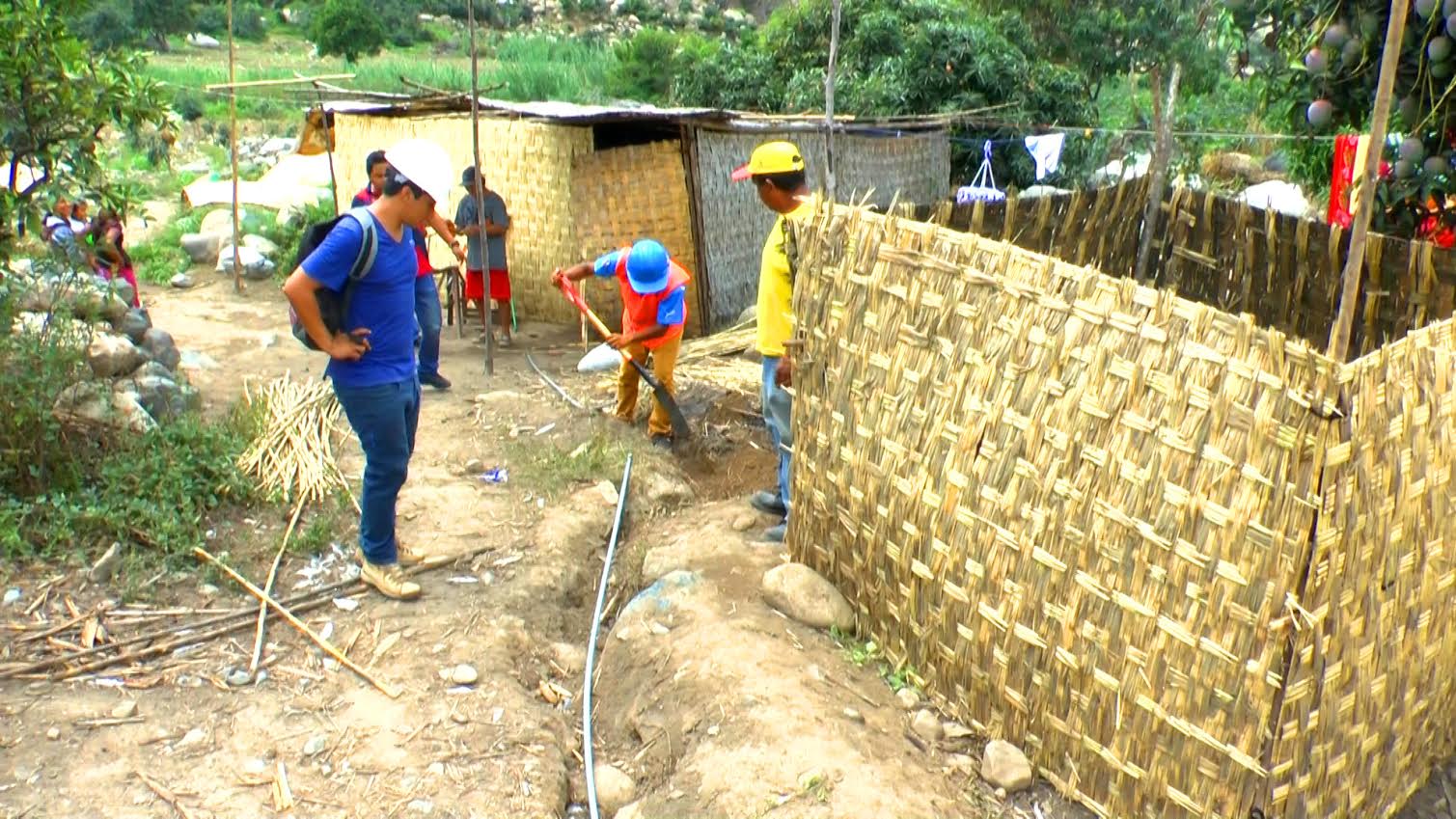 Jimbe: Municipalidad realiza mejoramiento de la red de agua potable en Salitre Chico