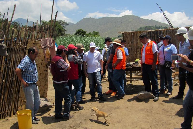 Más de 2000 damnificados tras huaicos y lluvias constantes en Jimbe 