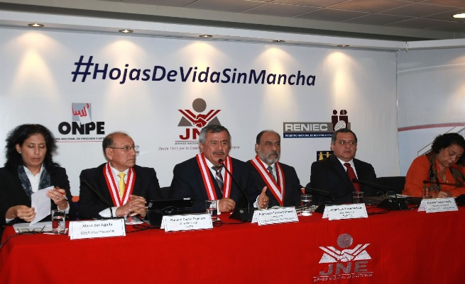 JNE firmará alianza por la democracia para fomentar ética en próximas elecciones