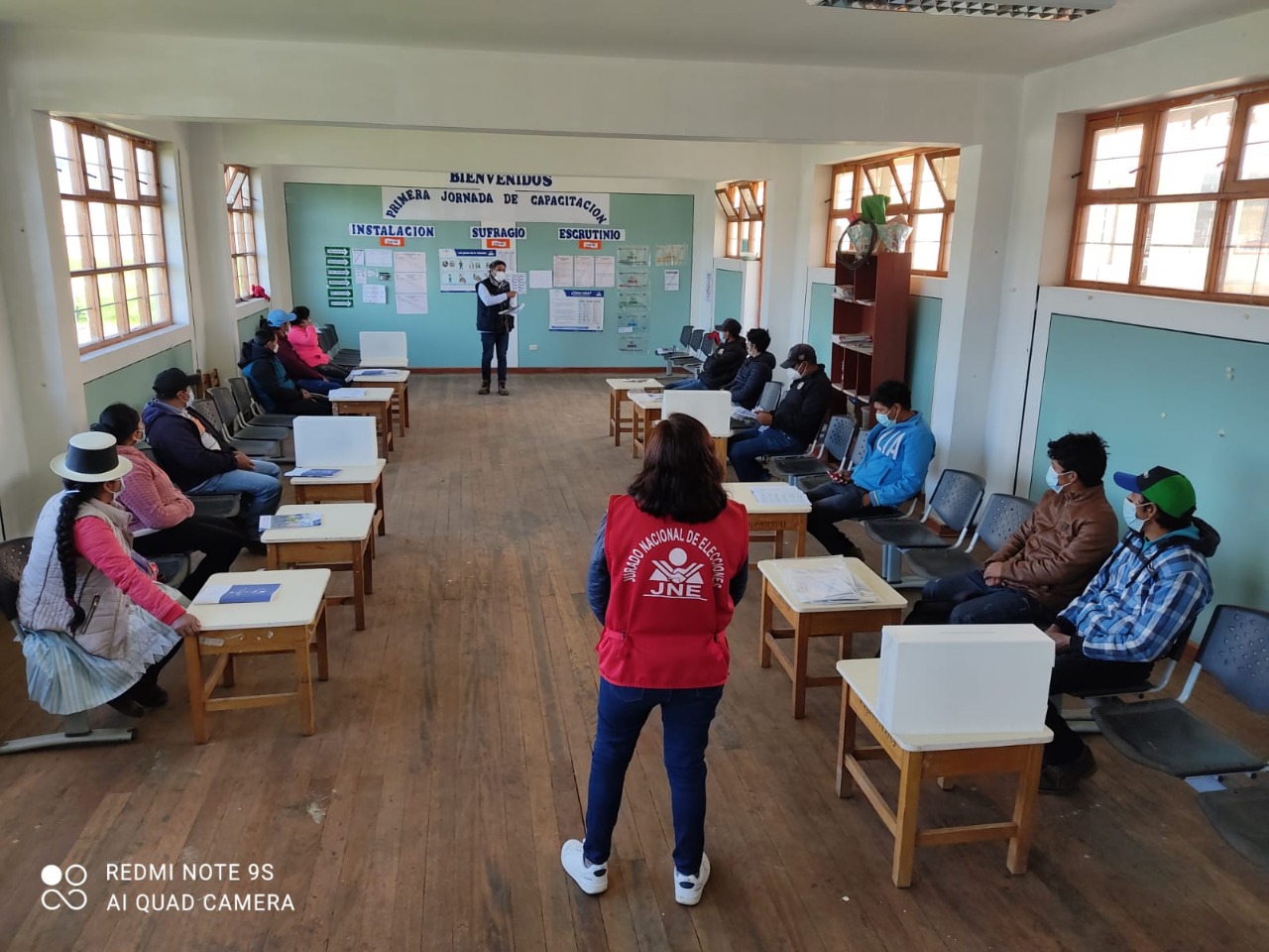 JNE fiscalizó jornadas de capacitación de miembros de mesa  