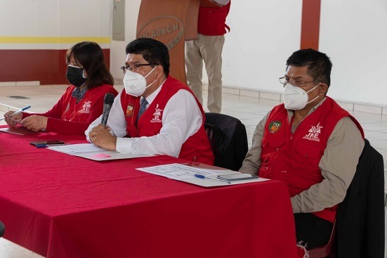 Jurado Electoral del Santa realiza reunión de trabajo con autoridades de cara a las próximas elecciones 