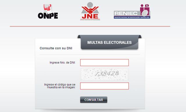 Conozca si tiene multa electoral pendiente