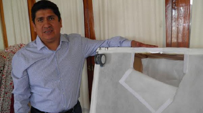  Burgos dice que nunca hallaron cofre en su  poder y que acusaciones son un invento