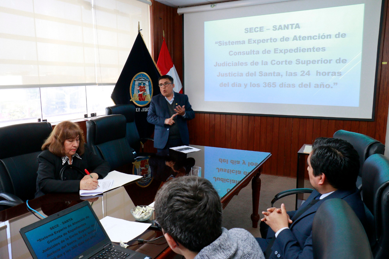 Corte del Santa atenderá consulta de expedientes judiciales durante todo el año