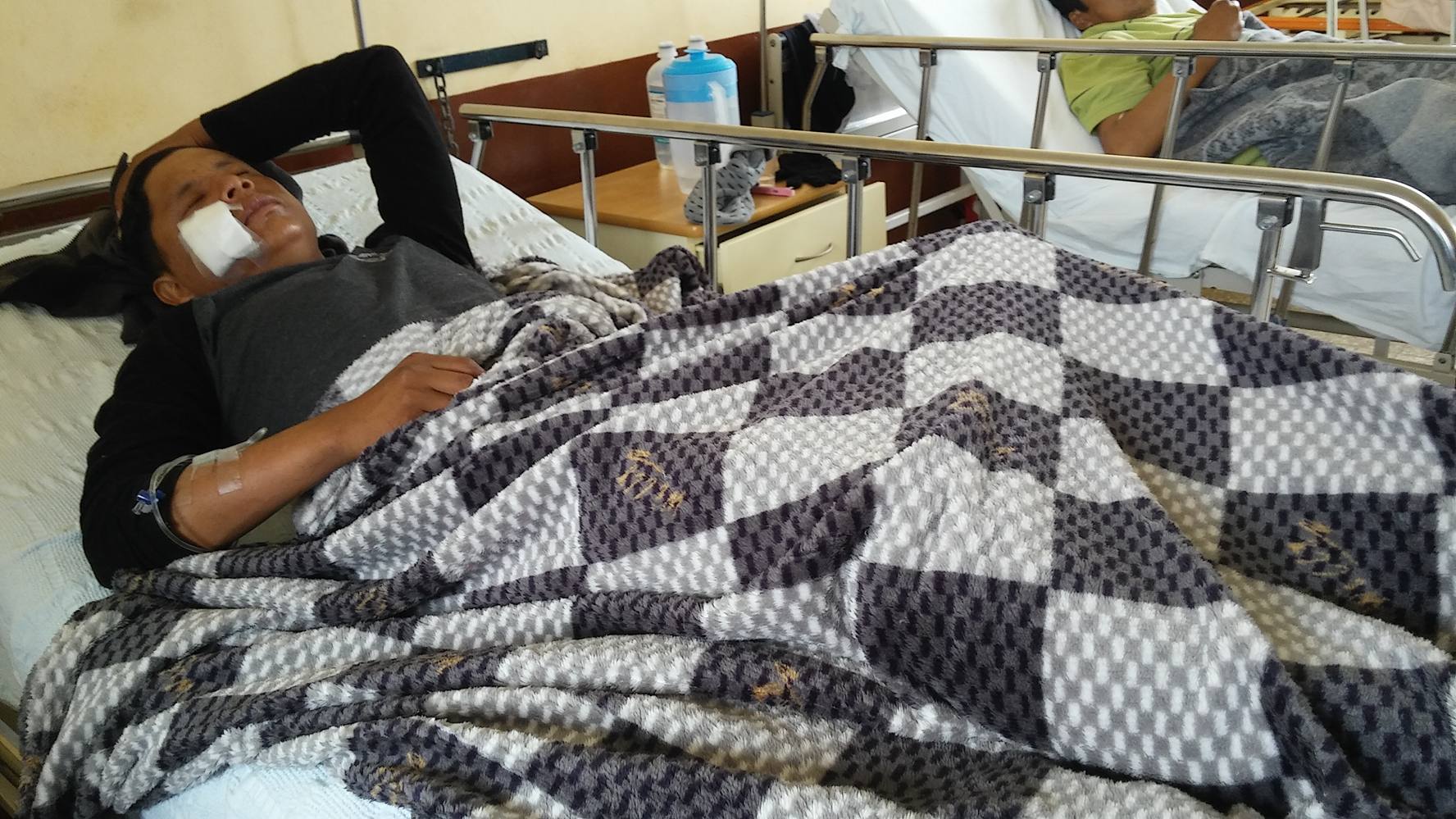 Casma: joven espera que médicos de “La Caleta” extraigan bala alojada en su rostro