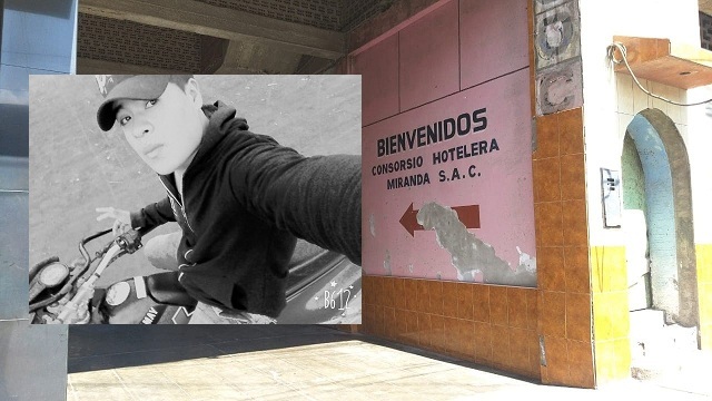 Joven murió en extrañas circunstancias al caer del tercer piso de un hostal en Chimbote
