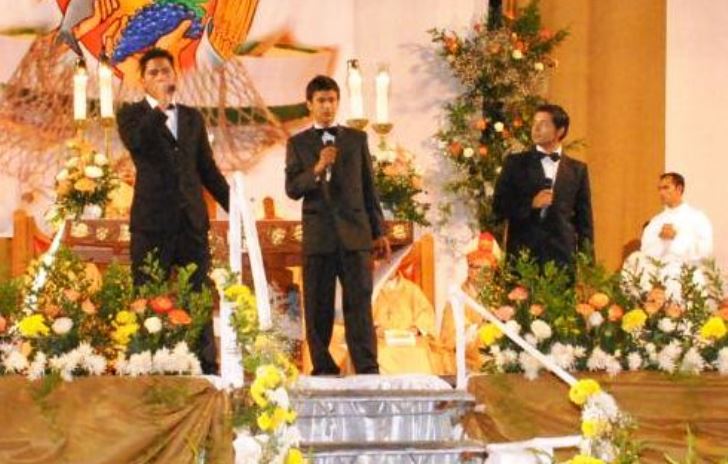 Tenores y barítonos juveniles en concierto por aniversario de Nuevo Chimbote