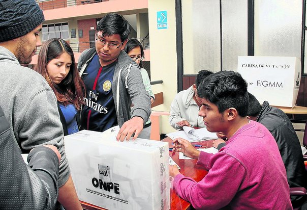 Referéndum tendrá 468 mesas de sufragio adicionales conformadas por jóvenes de 18 años