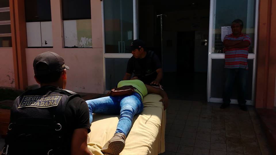 Joven intentó quitarse la vida en Nuevo Chimbote, pero serenos la trasladaron a tiempo a hospital