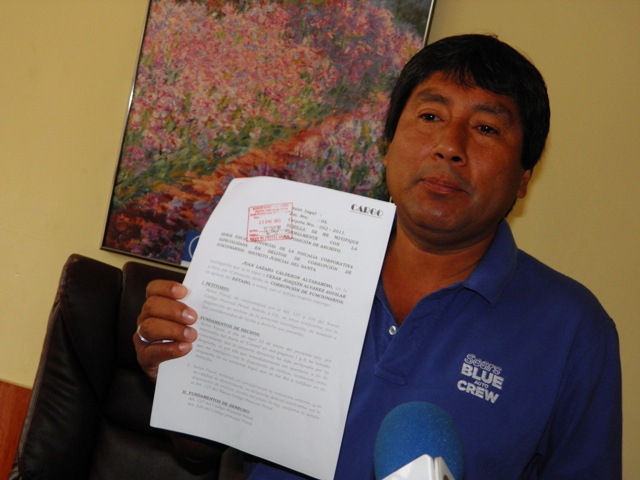 Juan Calderón envía carta desde el penal de Cambio Puente denunciando presuntas irregularidades