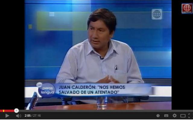 Juan Calderón duda de anunciada renuncia de César Álvarez de no postular 