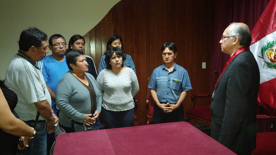 Trabajadores judiciales esperan respaldo del nuevo titular de la Corte Superior del Santa