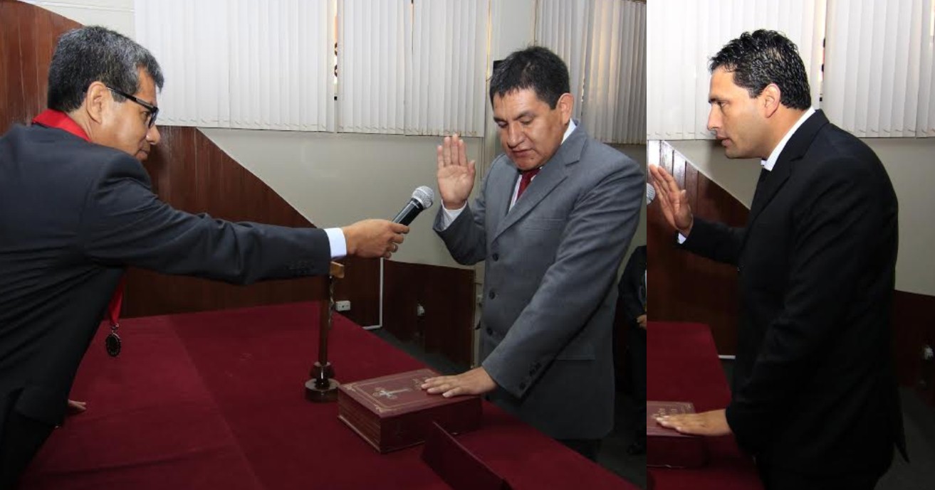 Chimbote: juramentan titulares de Juzgados anticorrupción, crimen organizado y lavado de activos